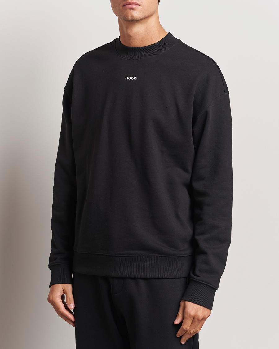 Heren | Truien | HUGO | Dapo Crew Neck Sweatshirt Black