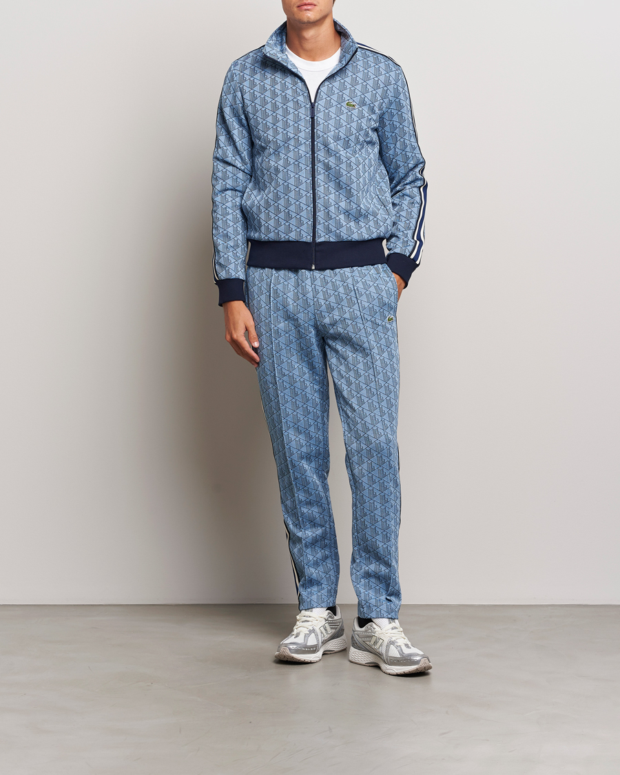 Heren | Broeken | Lacoste | Monogram Track Pants Rill/Globe