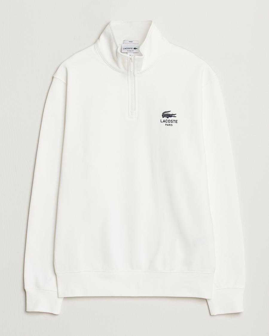 Heren | Truien | Lacoste | Paris Half Zip Sweatshirt Flour