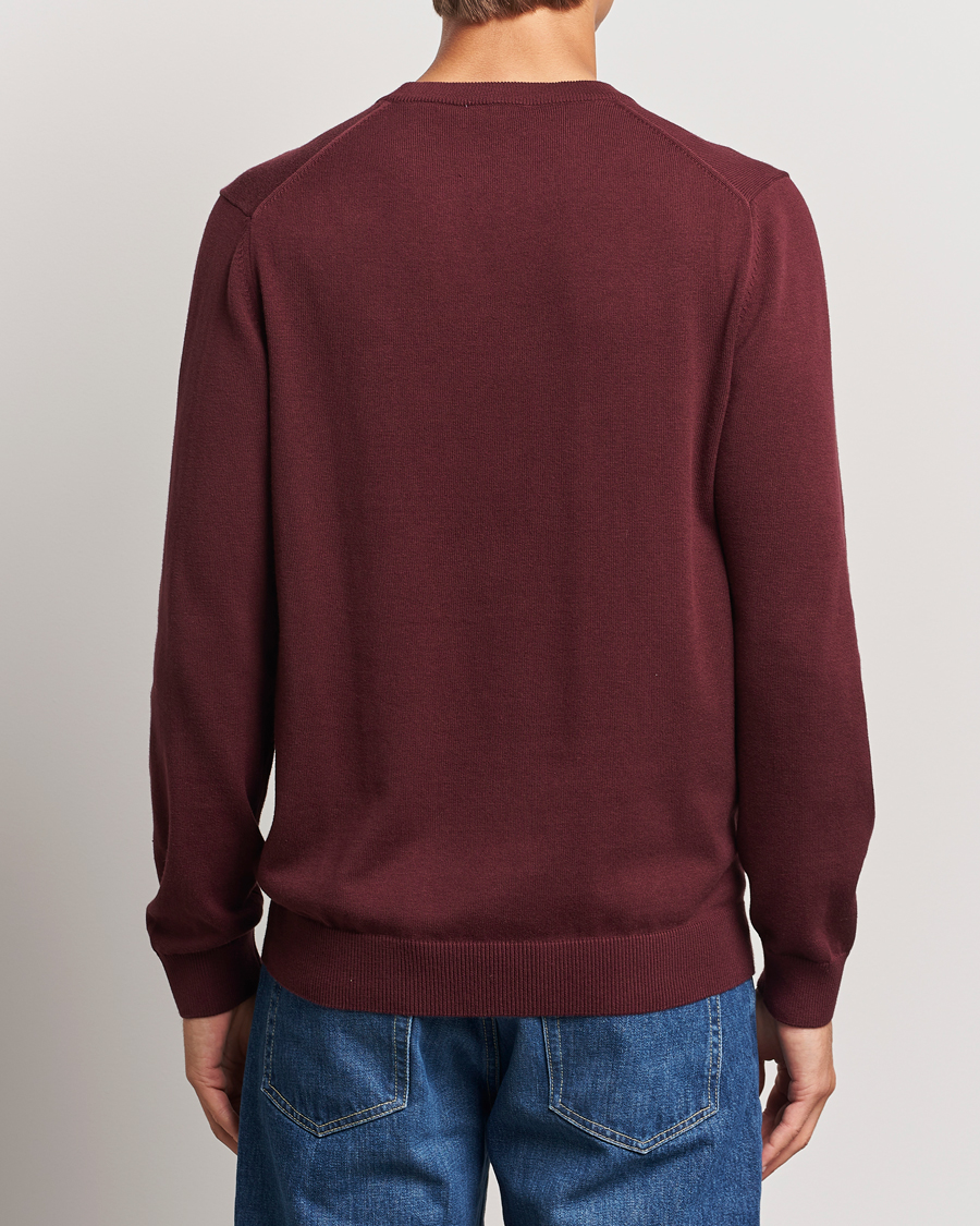 Heren | Truien | Lacoste | Cotton Knitted Sweater Espresso
