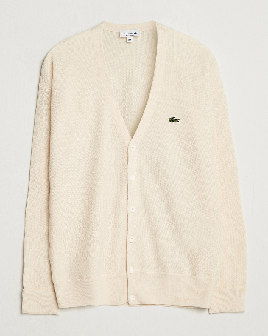 Heren | Truien | Lacoste | Carded Wool Cardigan Lapland