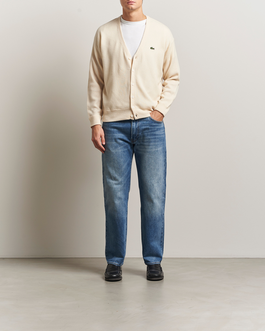 Heren | Truien | Lacoste | Carded Wool Cardigan Lapland
