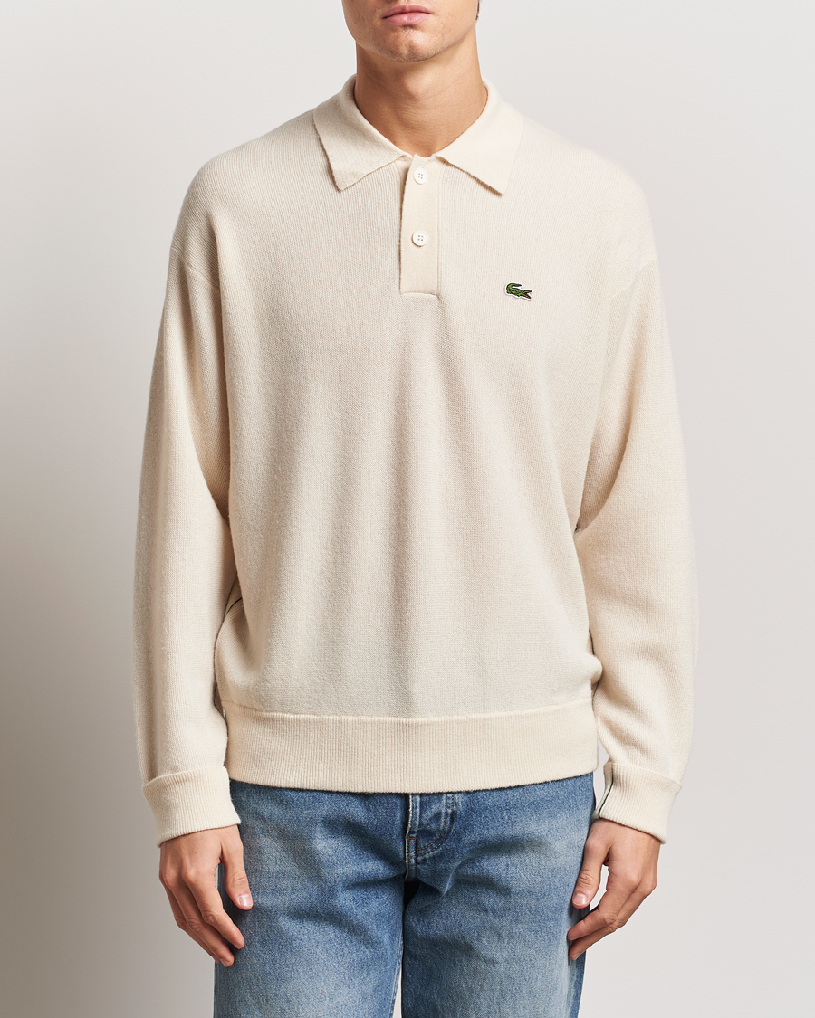 Heren | Truien | Lacoste | Carded Wool Polo Lapland