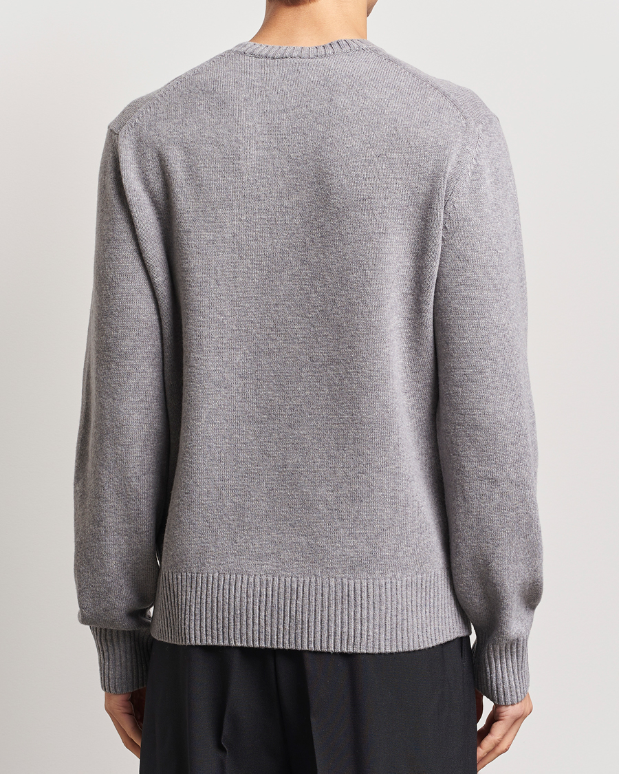 Heren | Truien | Lacoste | Carded Wool Crew Neck Silver Chine