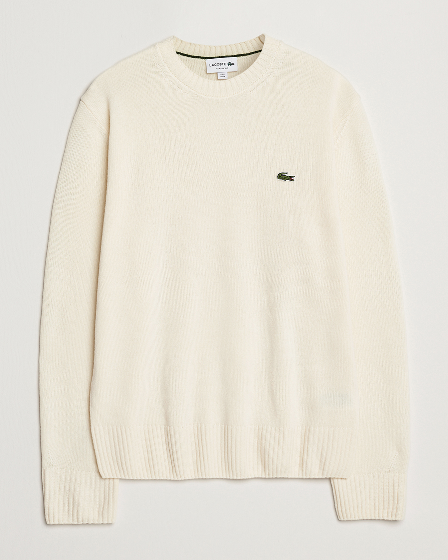 Heren | Truien | Lacoste | Carded Wool Crew Neck Lapland