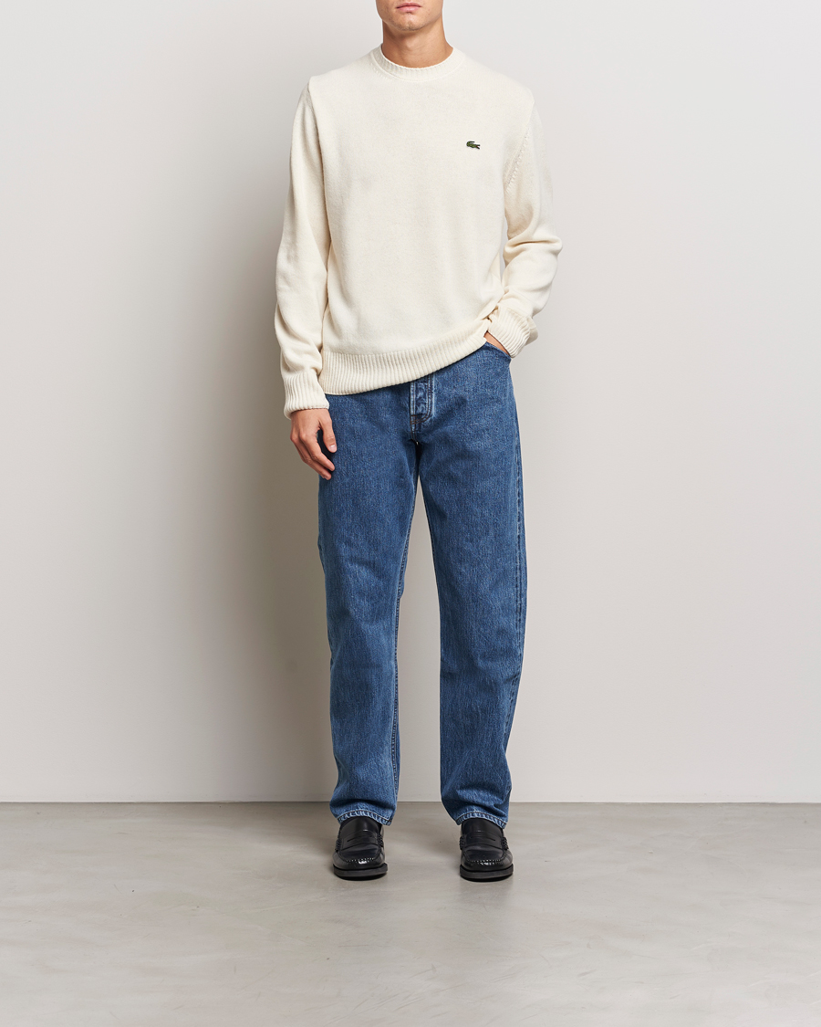 Heren | Truien | Lacoste | Carded Wool Crew Neck Lapland