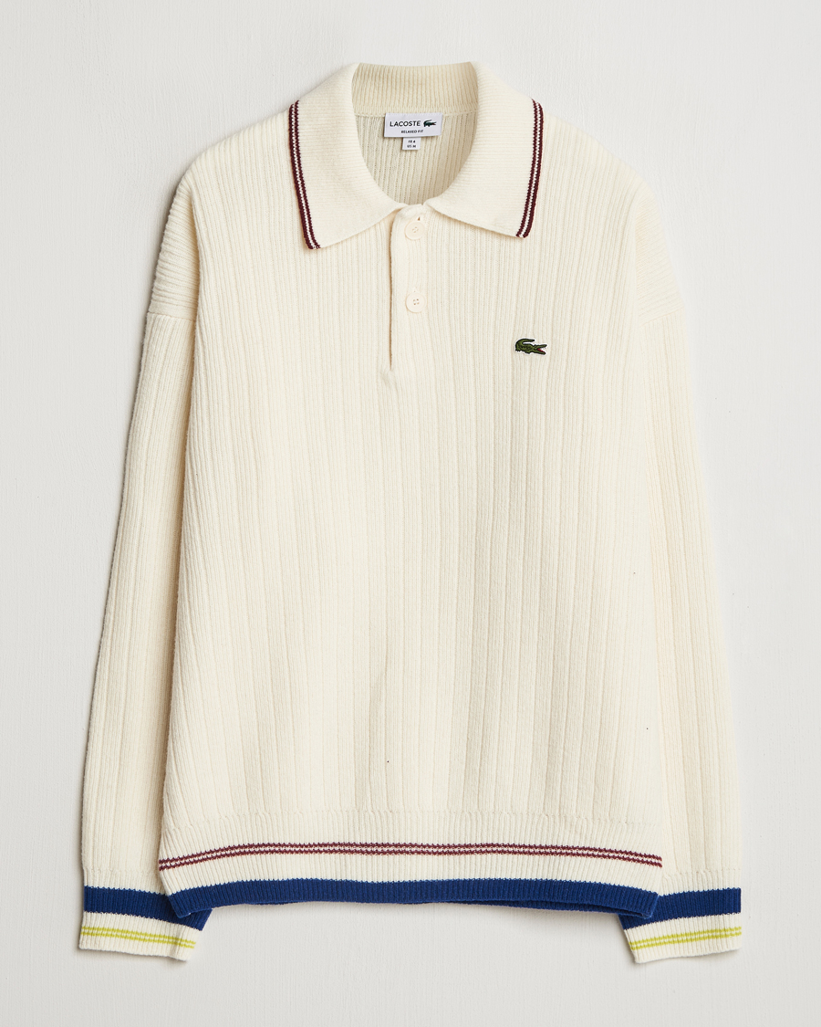Heren | Truien | Lacoste | Retro Tennis Wool Polo Lapland