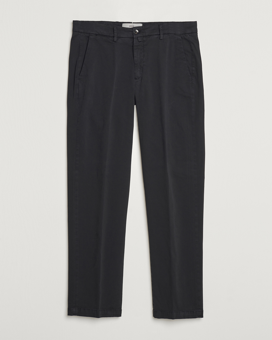 Heren | Broeken | Briglia 1949 | Soho Tailored Easy Fit Chino Black
