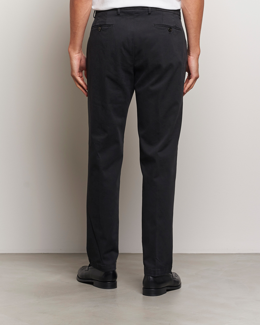 Heren | Broeken | Briglia 1949 | Soho Tailored Easy Fit Chino Black