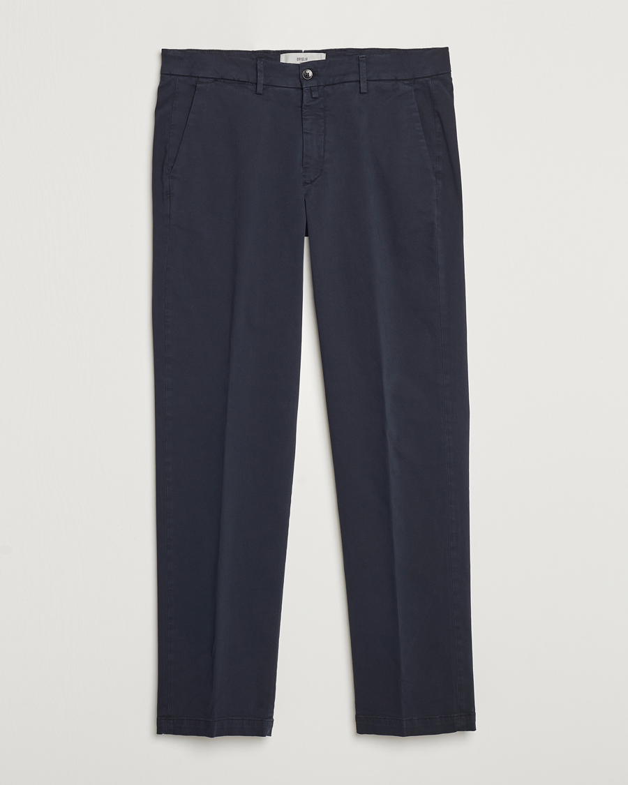 Heren | Broeken | Briglia 1949 | Soho Tailored Easy Fit Chino Navy