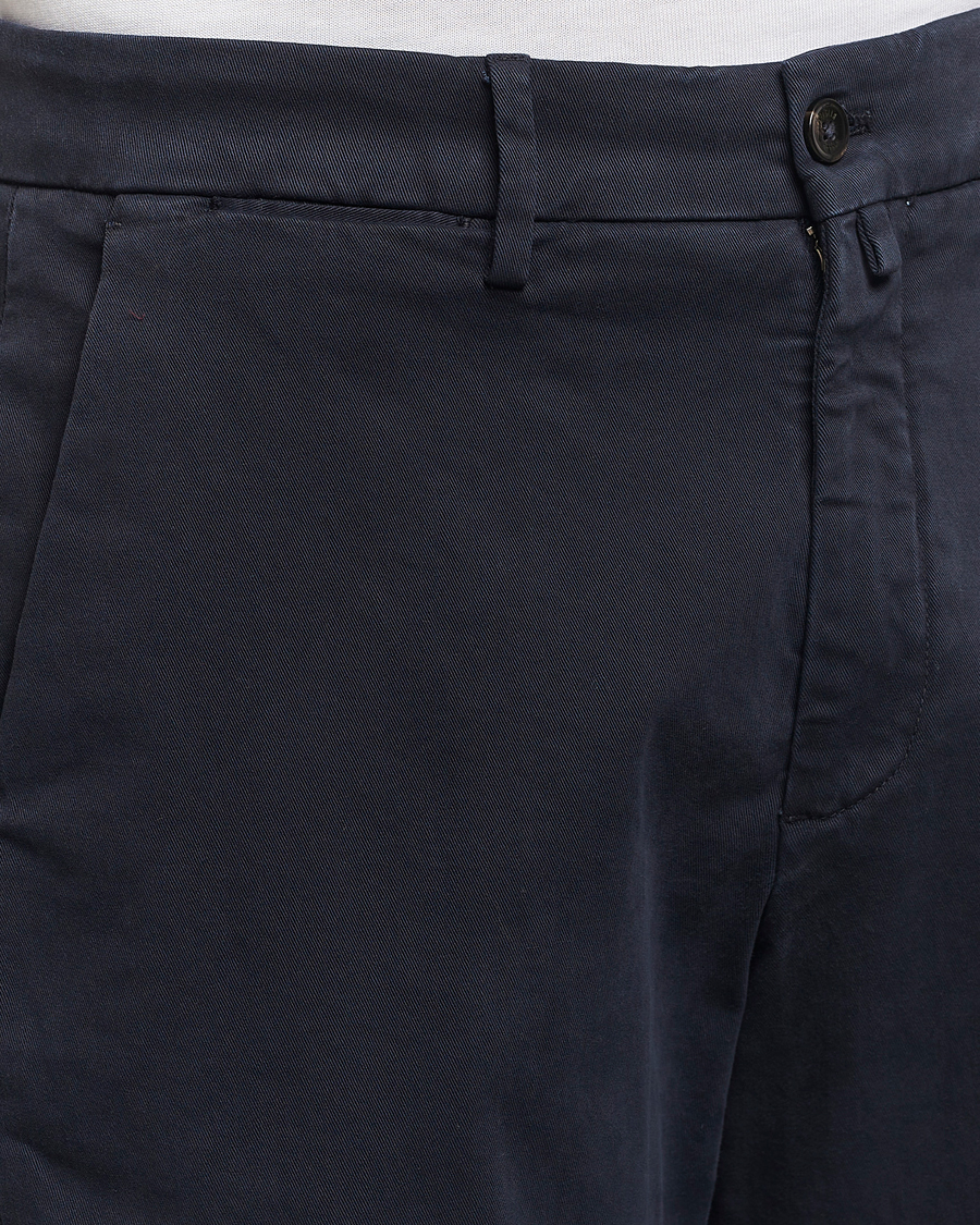 Heren | Broeken | Briglia 1949 | Soho Tailored Easy Fit Chino Navy