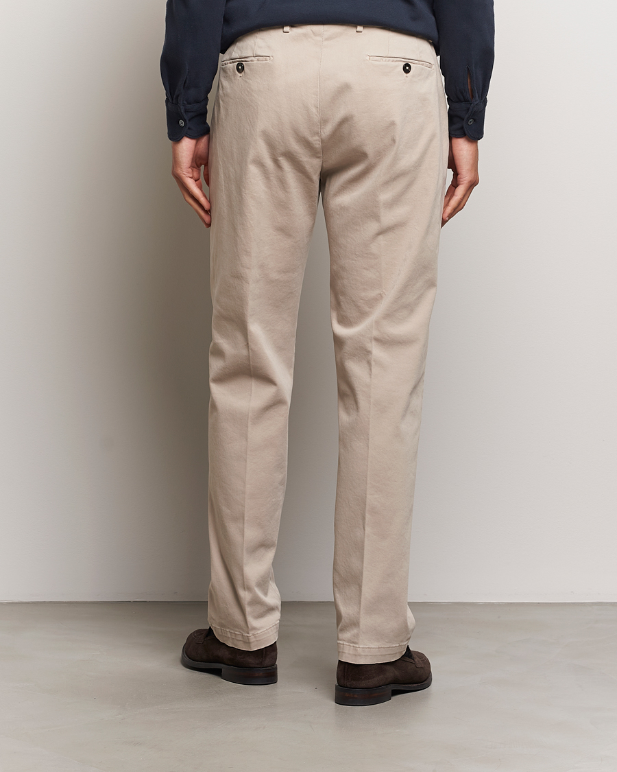 Heren | Broeken | Briglia 1949 | Soho Tailored Easy Fit Chino Beige