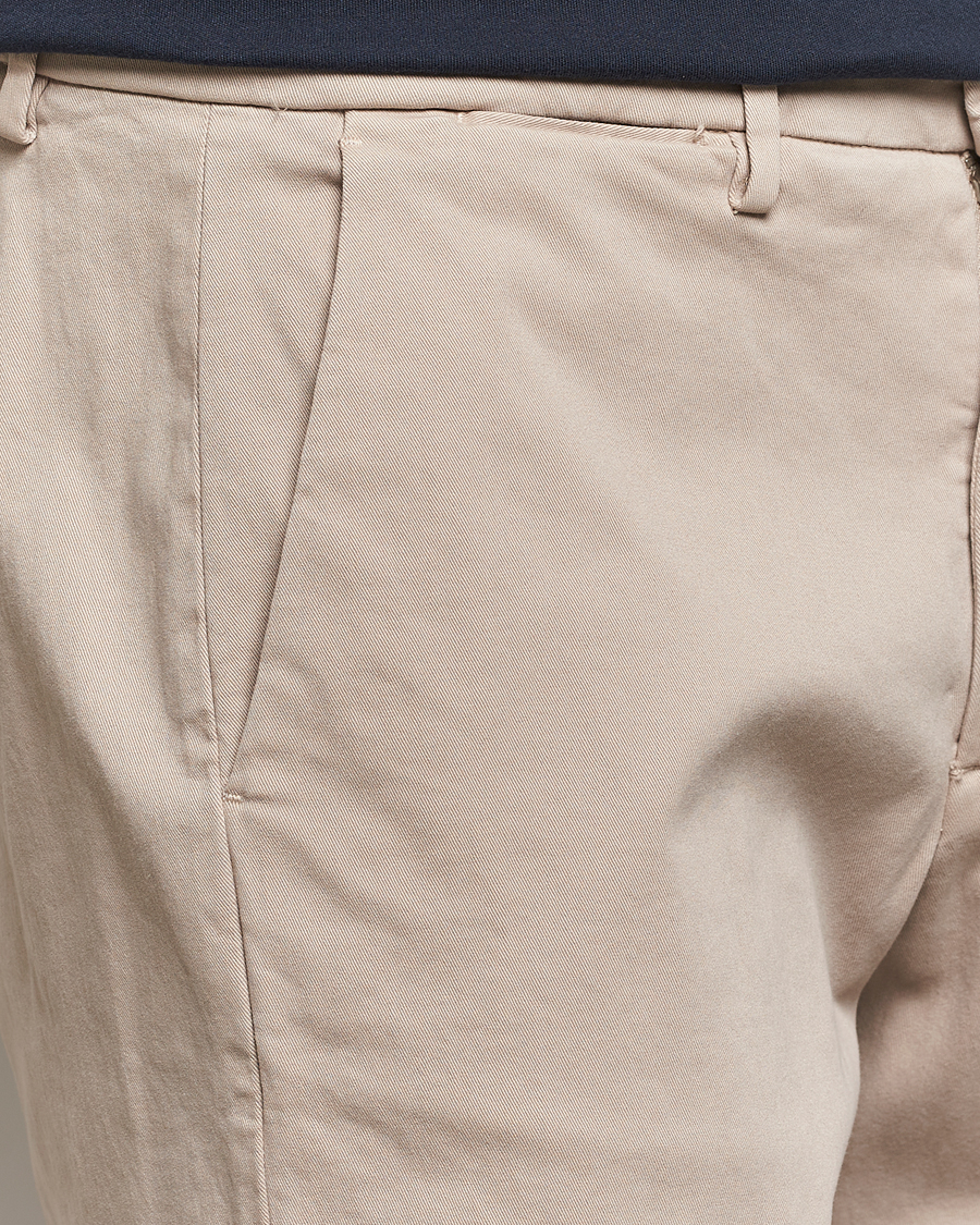 Heren | Broeken | Briglia 1949 | Soho Tailored Easy Fit Chino Beige