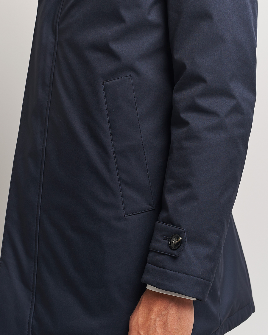 Heren | Jassen | Kiton | Luxury Coat Navy