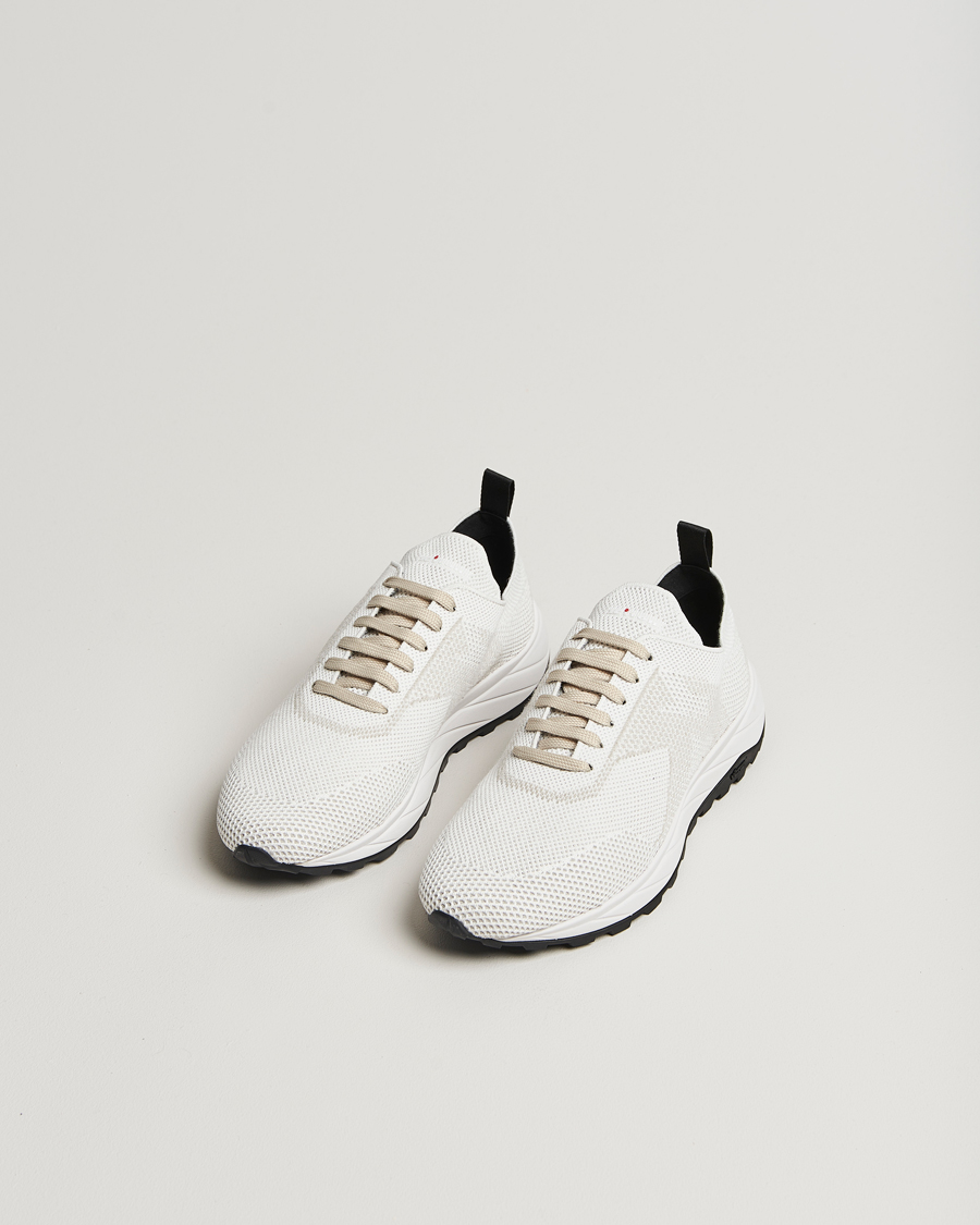 Heren | Kiton Running Sneakers White | Kiton | Running Sneakers White