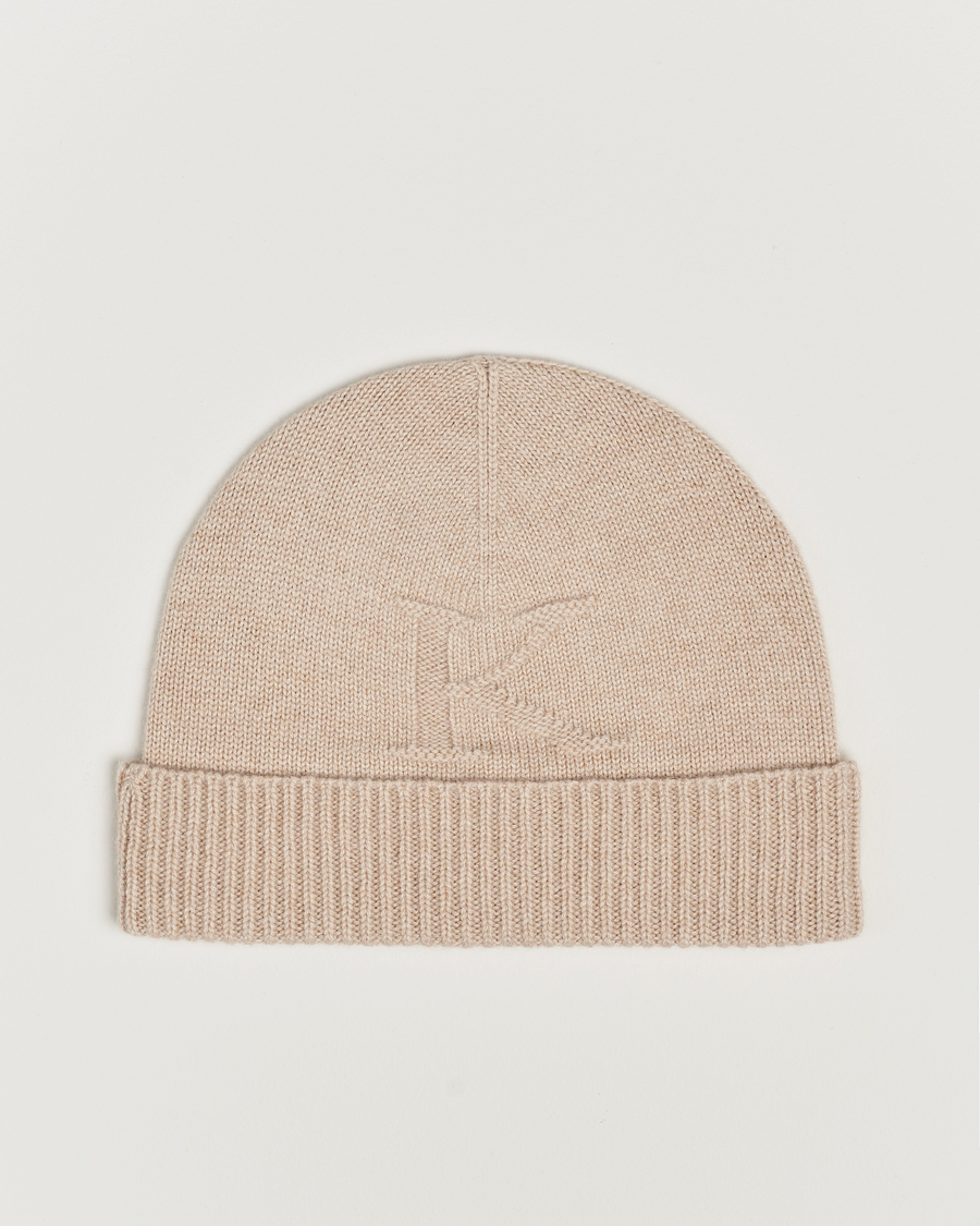 Heren | Kiton Cashmere Beanie Beige | Kiton | Cashmere Beanie Beige