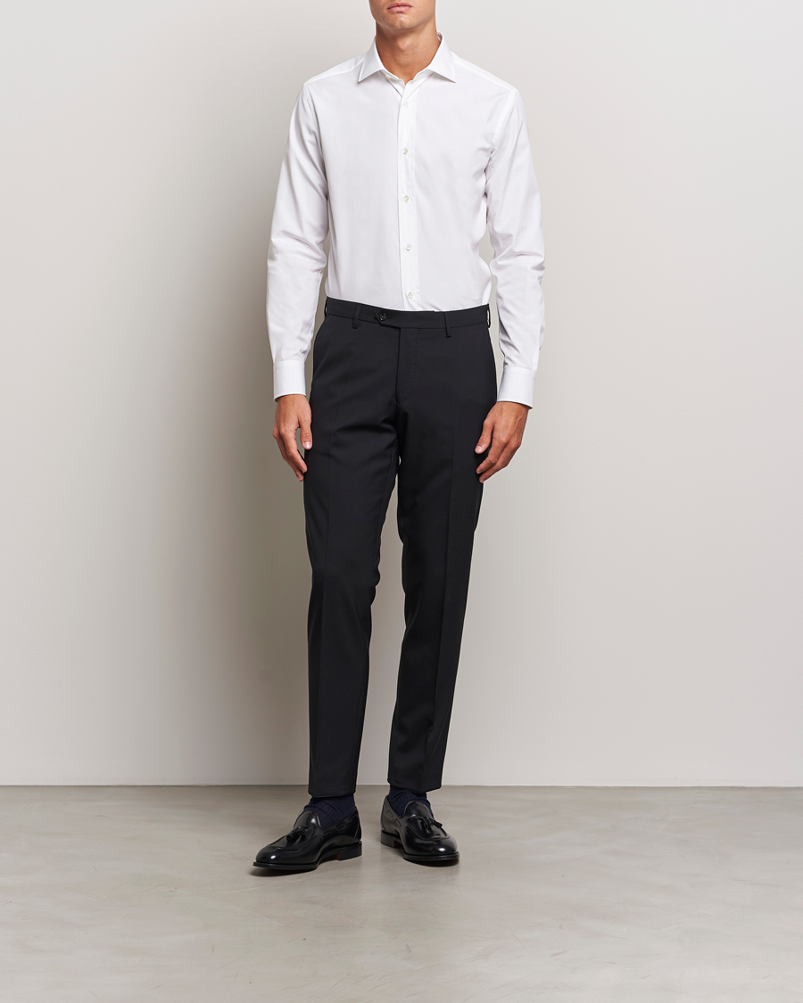 Heren | Overhemden | Brioni | Slim Fit Dress Shirt White