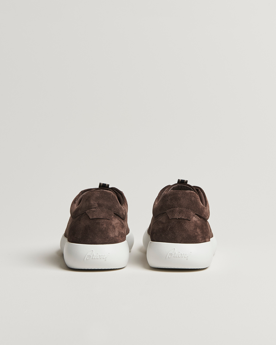 Heren | Brioni Cassetta Sneakers Dark Brown Suede | Brioni | Cassetta Sneakers Dark Brown Suede