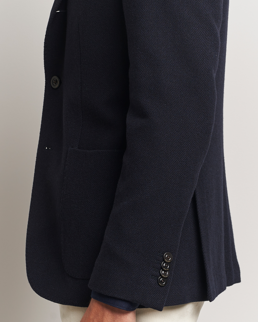 Heren | Blazers | Boglioli | K Jacket Wool/Cashmere Blazer Navy