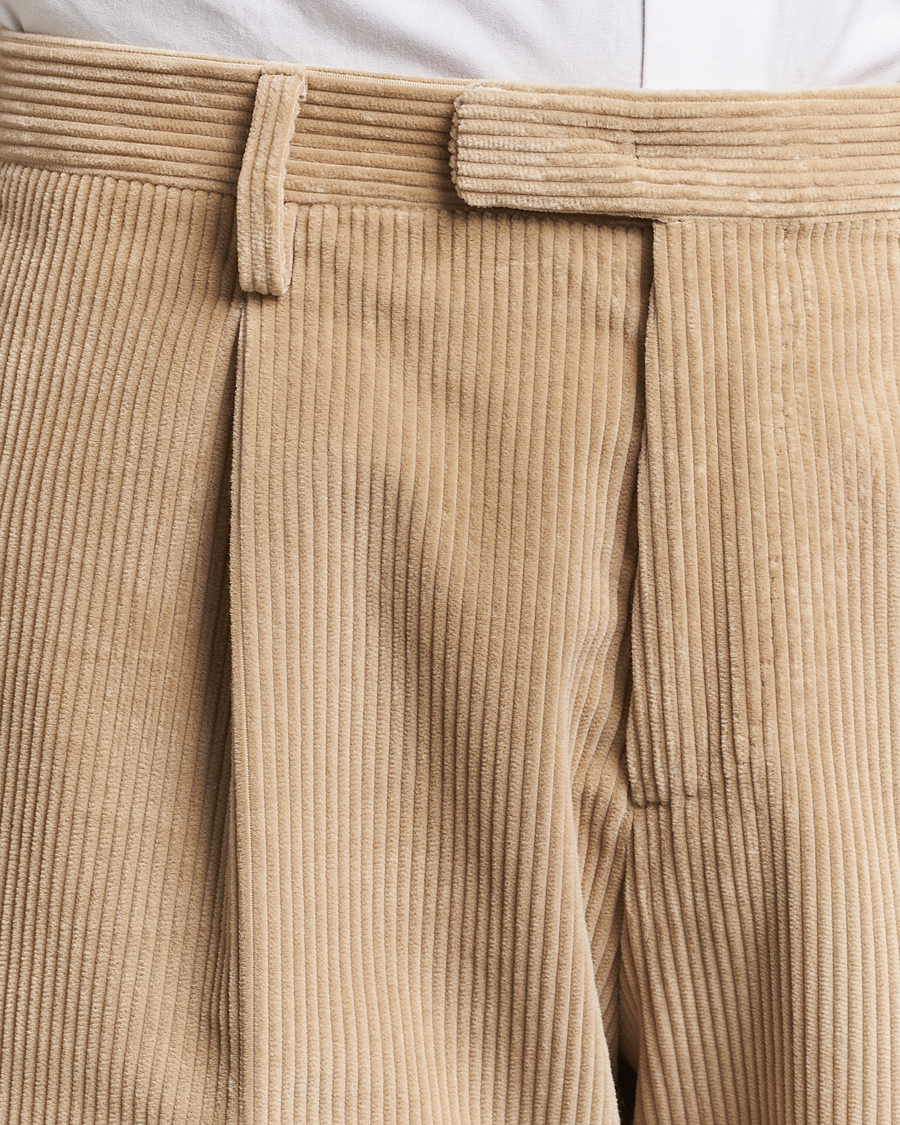 Heren | Pakken | Boglioli | K Jacket Wale Corduroy Suit Beige