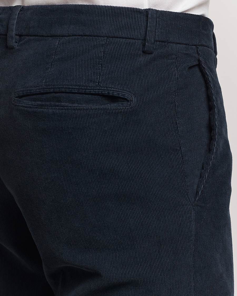 Heren | Pakken | Boglioli | K Jacket Baby Corduroy Suit Navy