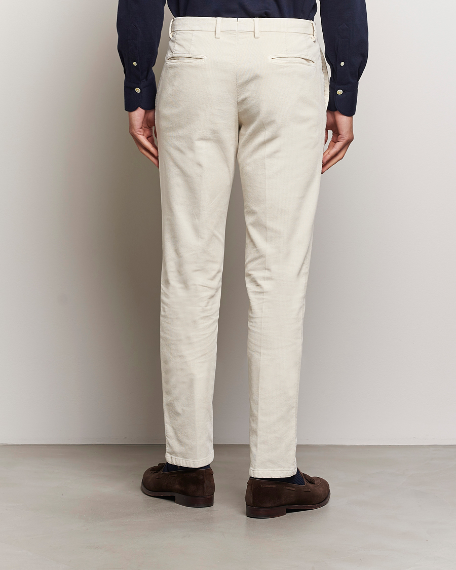 Heren | Broeken | Boglioli | Corduroy Trousers Off White