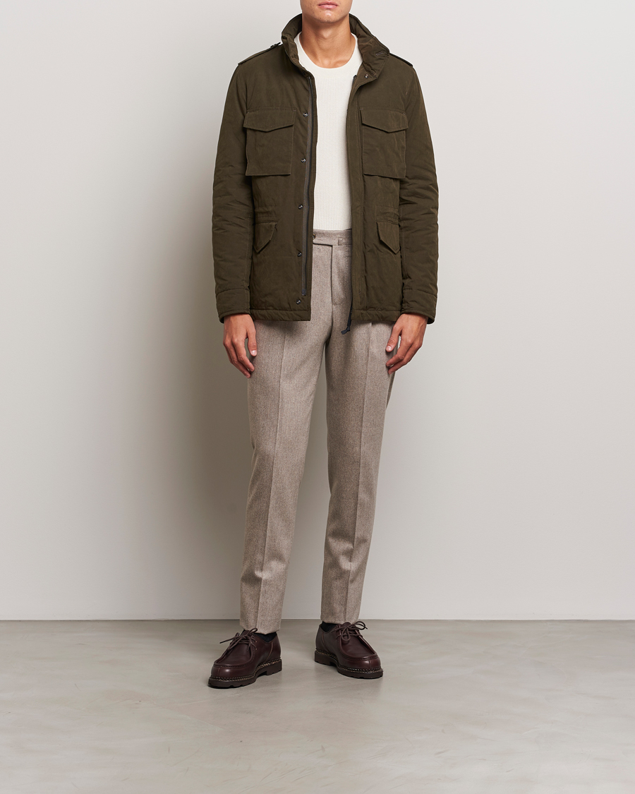 Heren | Jassen | Aspesi | Cotton Field Jacket Military