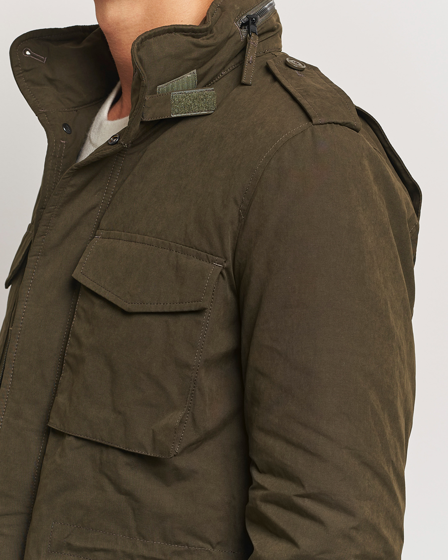 Heren | Jassen | Aspesi | Cotton Field Jacket Military