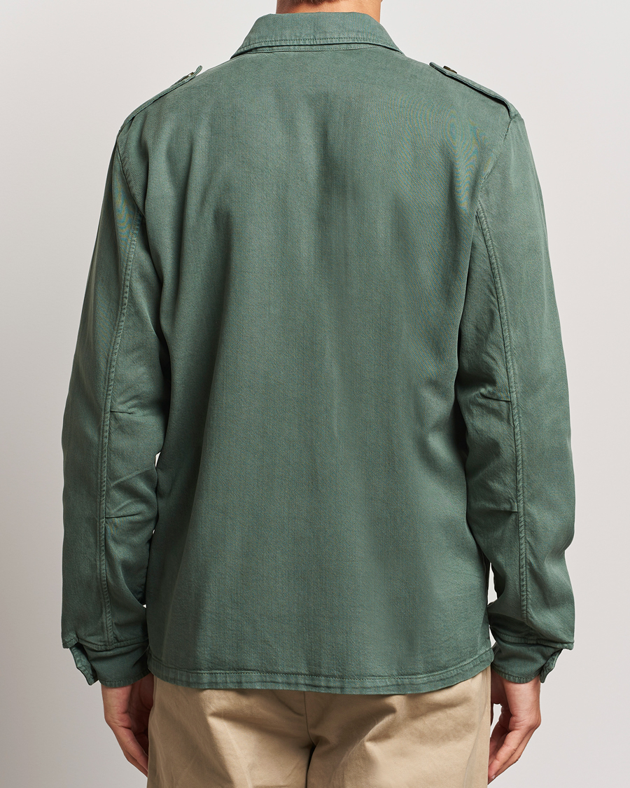 Heren | Jassen | Aspesi | Twill Cotton Shirt Jacket Green
