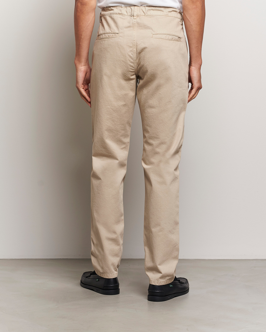 Heren | Broeken | Aspesi | Garment Dyed Cotton Pants Beige