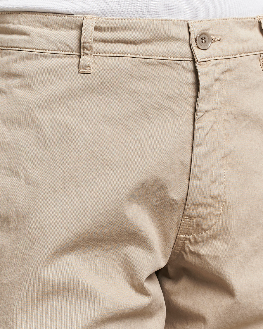 Heren | Broeken | Aspesi | Garment Dyed Cotton Pants Beige