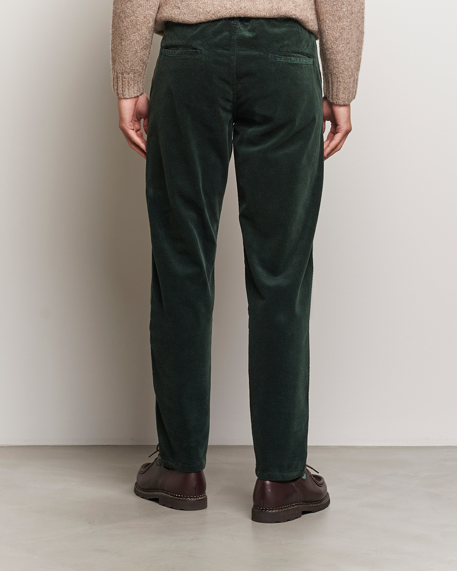 Heren | Broeken | Aspesi | Corduroy Pants Dark Green