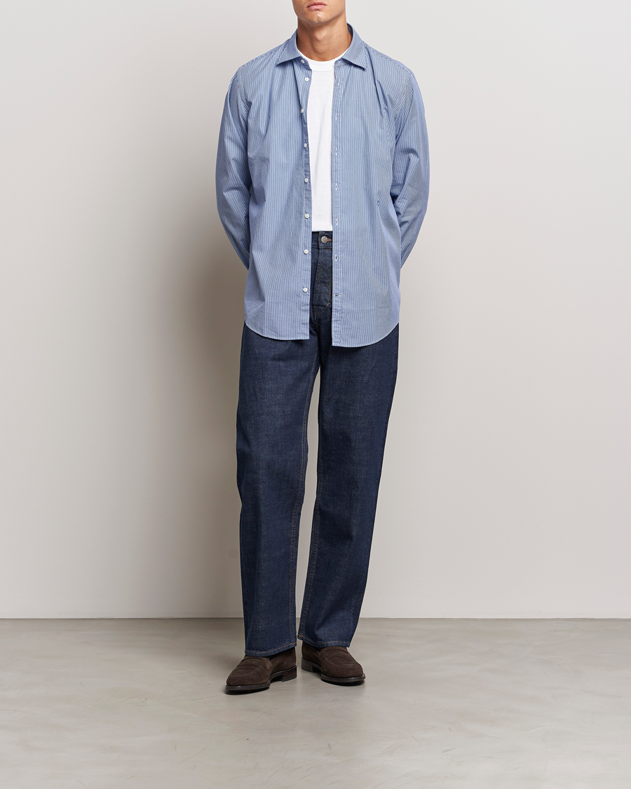 Heren | Jeans | Massimo Alba | Regular Fit 5-Pocket Denim Dark Blue