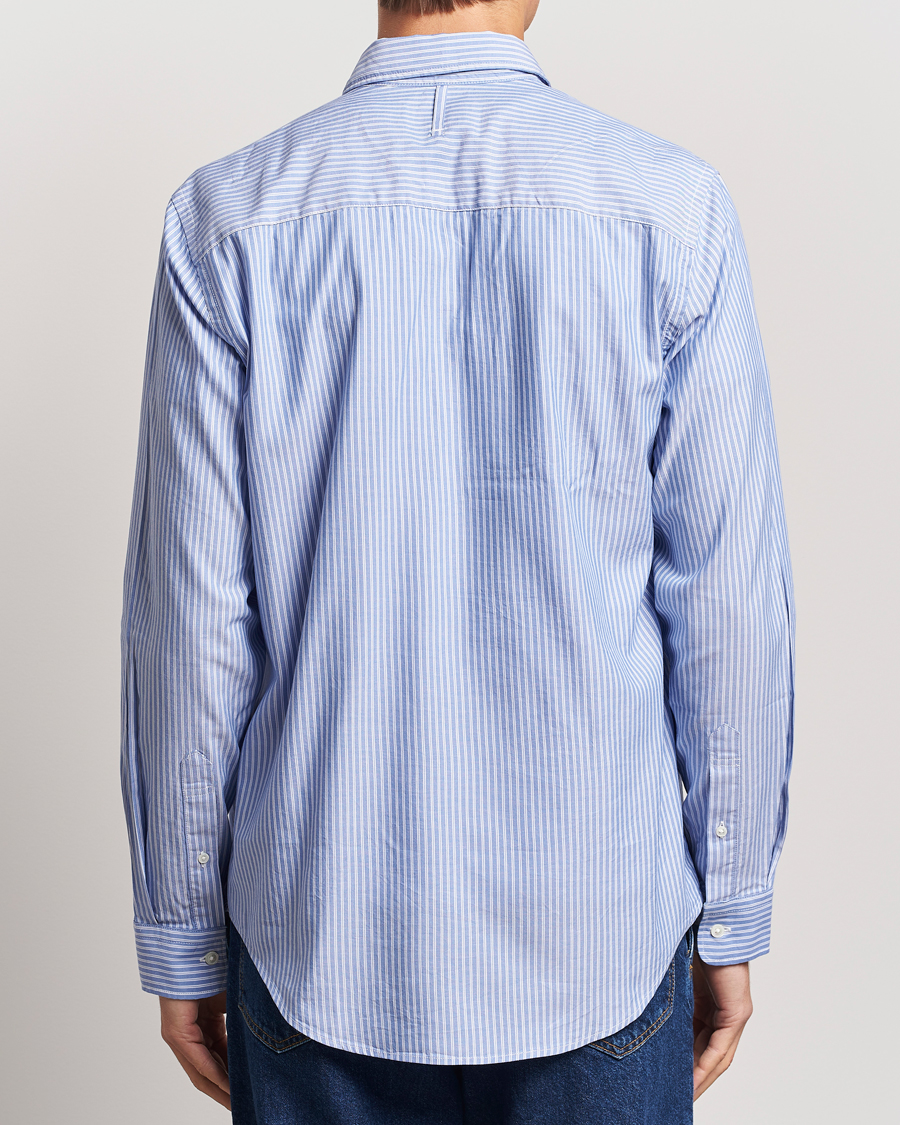Heren | Overhemden | NN07 | Arne Tencel Striped Shirt Blue/White