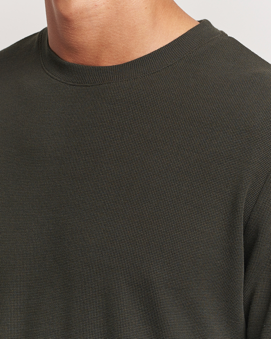 Heren | Truien | NN07 | Clive Knitted Sweater Dark Army