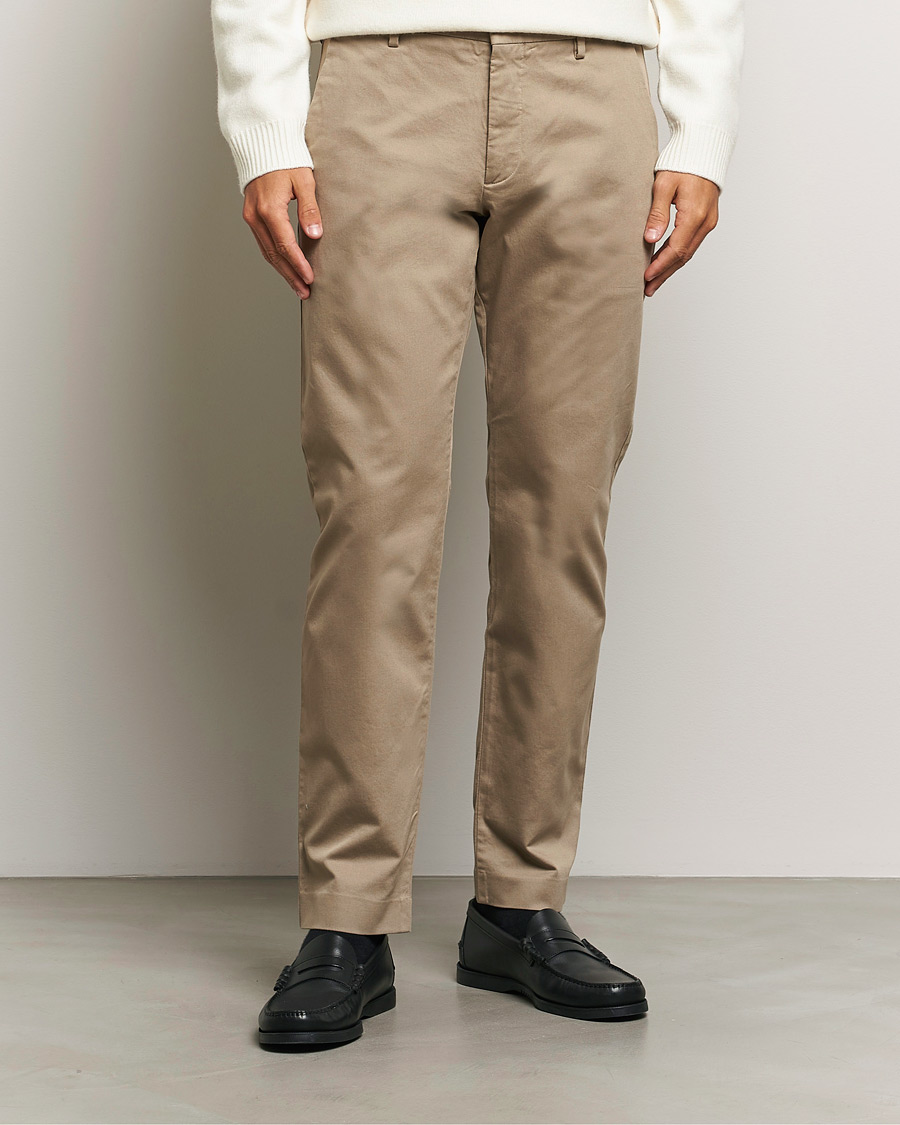 Heren | Broeken | NN07 | Theo Regular Fit Stretch Chinos Timber Wolf
