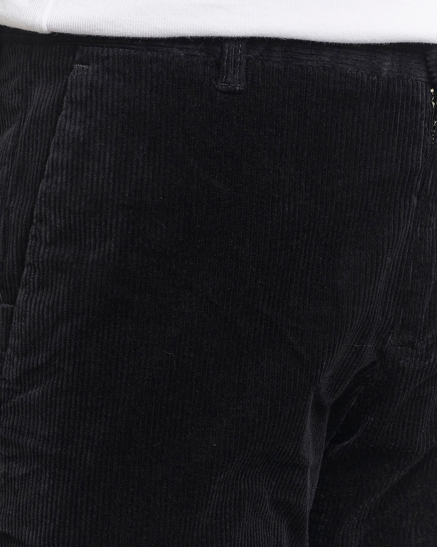 Heren | Broeken | NN07 | Theo Regular Fit Corduroy Chinos Black