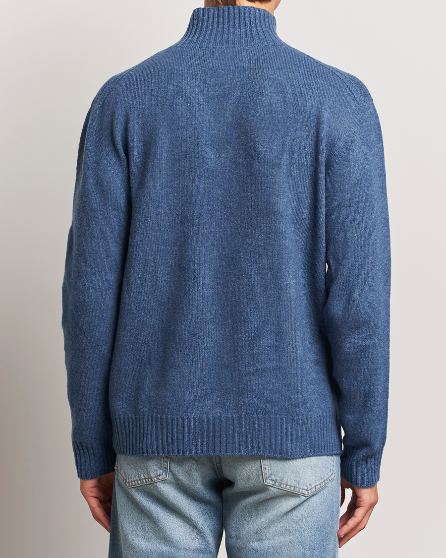 Heren | Truien | NN07 | Clark Wool Knitted Polo Bering Sea