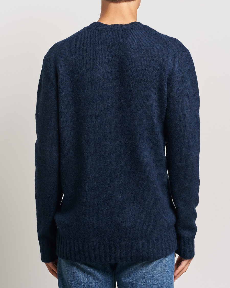 Heren | Truien | NN07 | Lee Wool Knitted Sweater Navy Blue