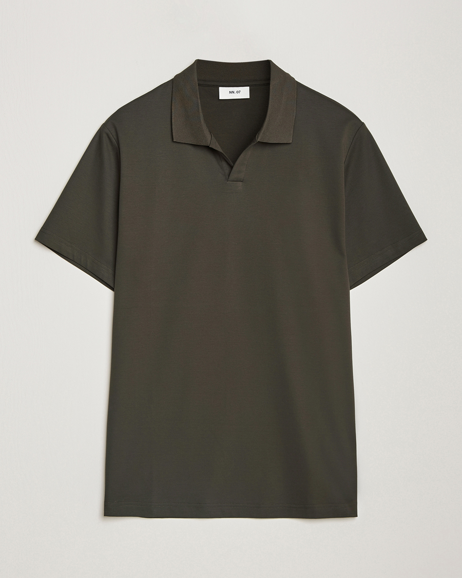Heren | Polo's | NN07 | Paul Mercerized Polo Dark Army