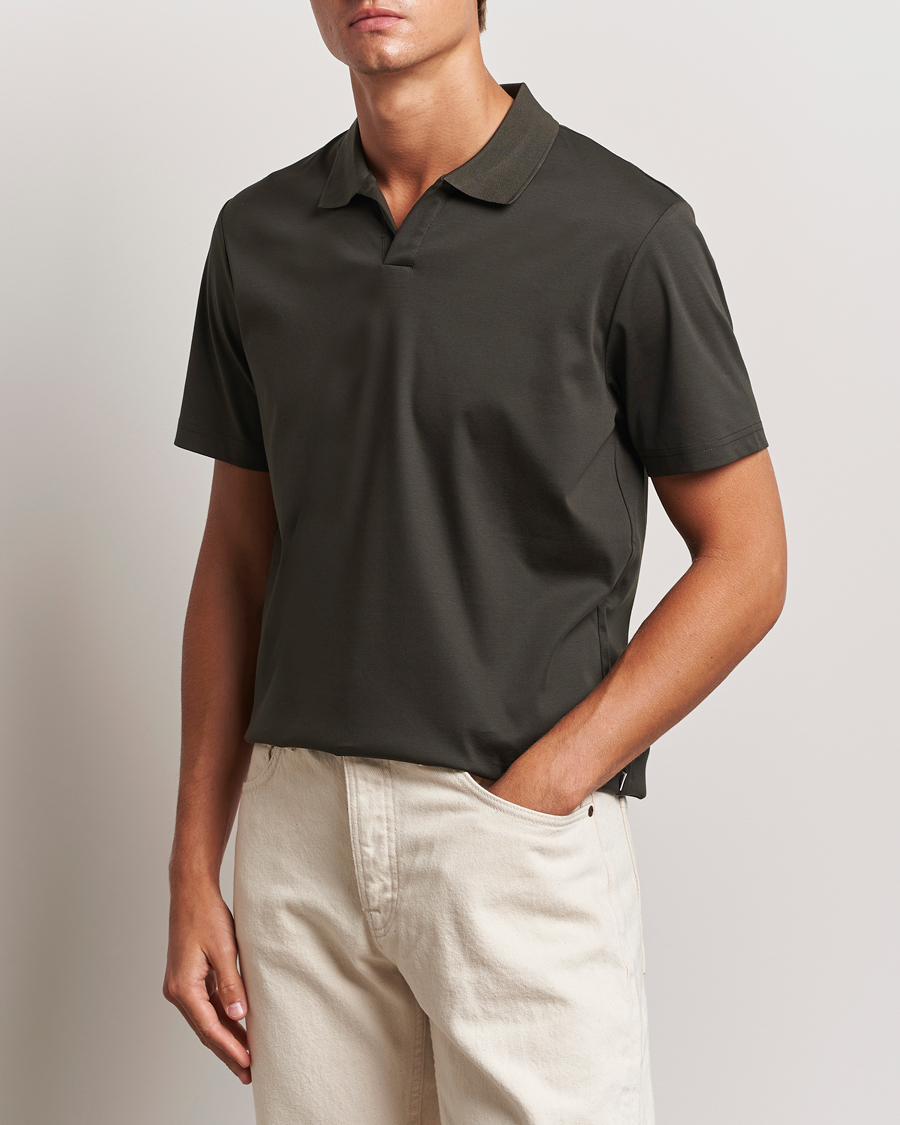 Heren | Polo's | NN07 | Paul Mercerized Polo Dark Army