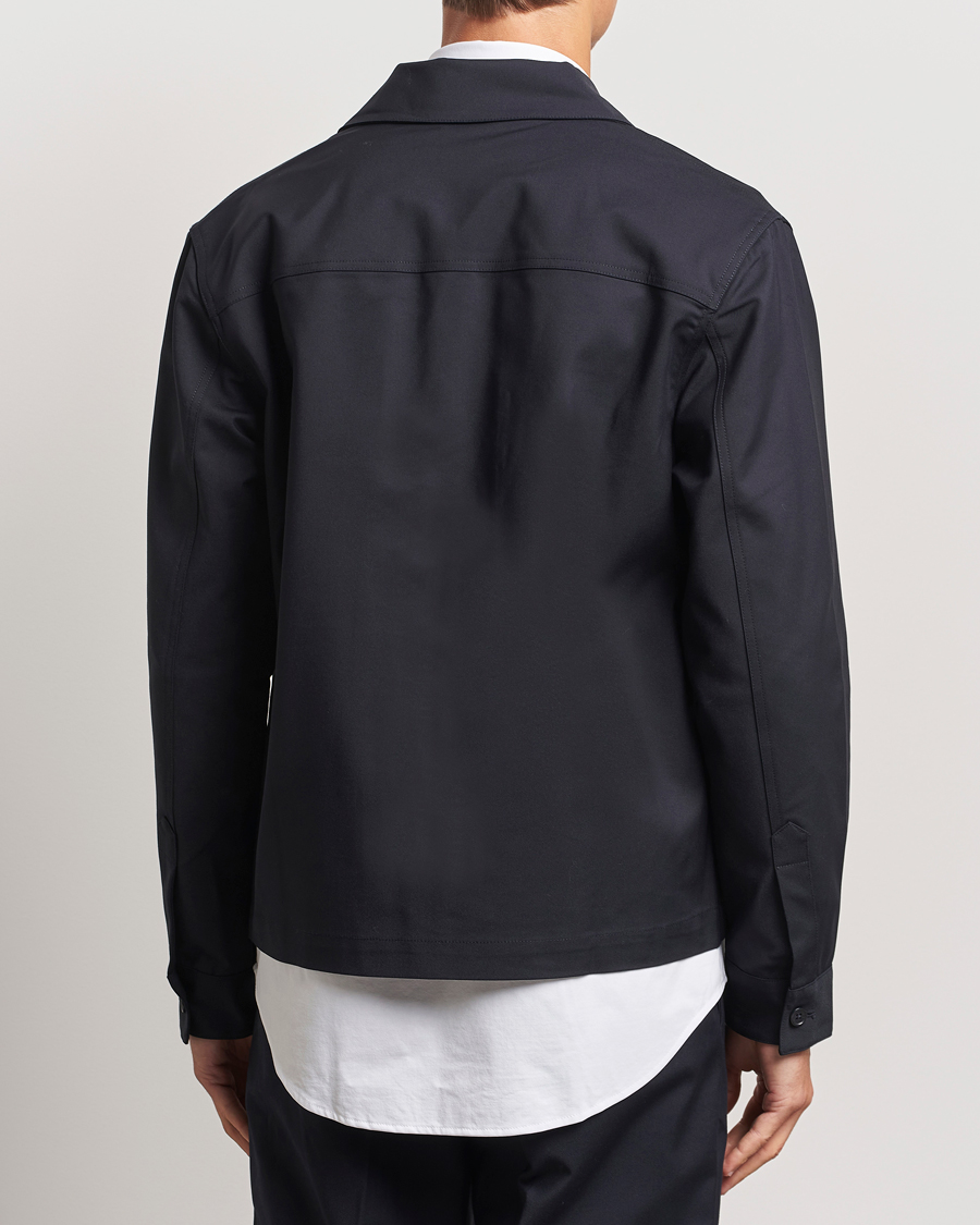 Heren | Overhemden | NN07 | Alban Overshirt Navy Blue