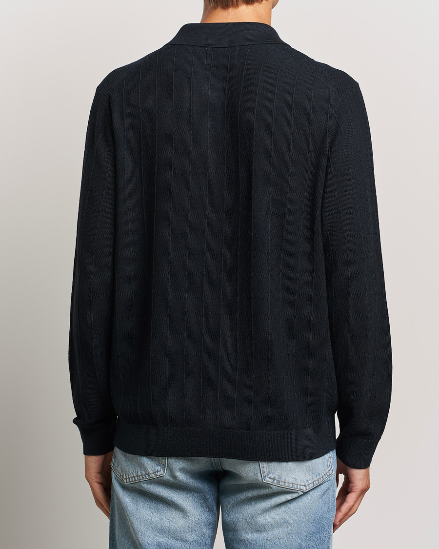 Heren | Truien | NN07 | Thor Knitted Cardigan Navy Blue