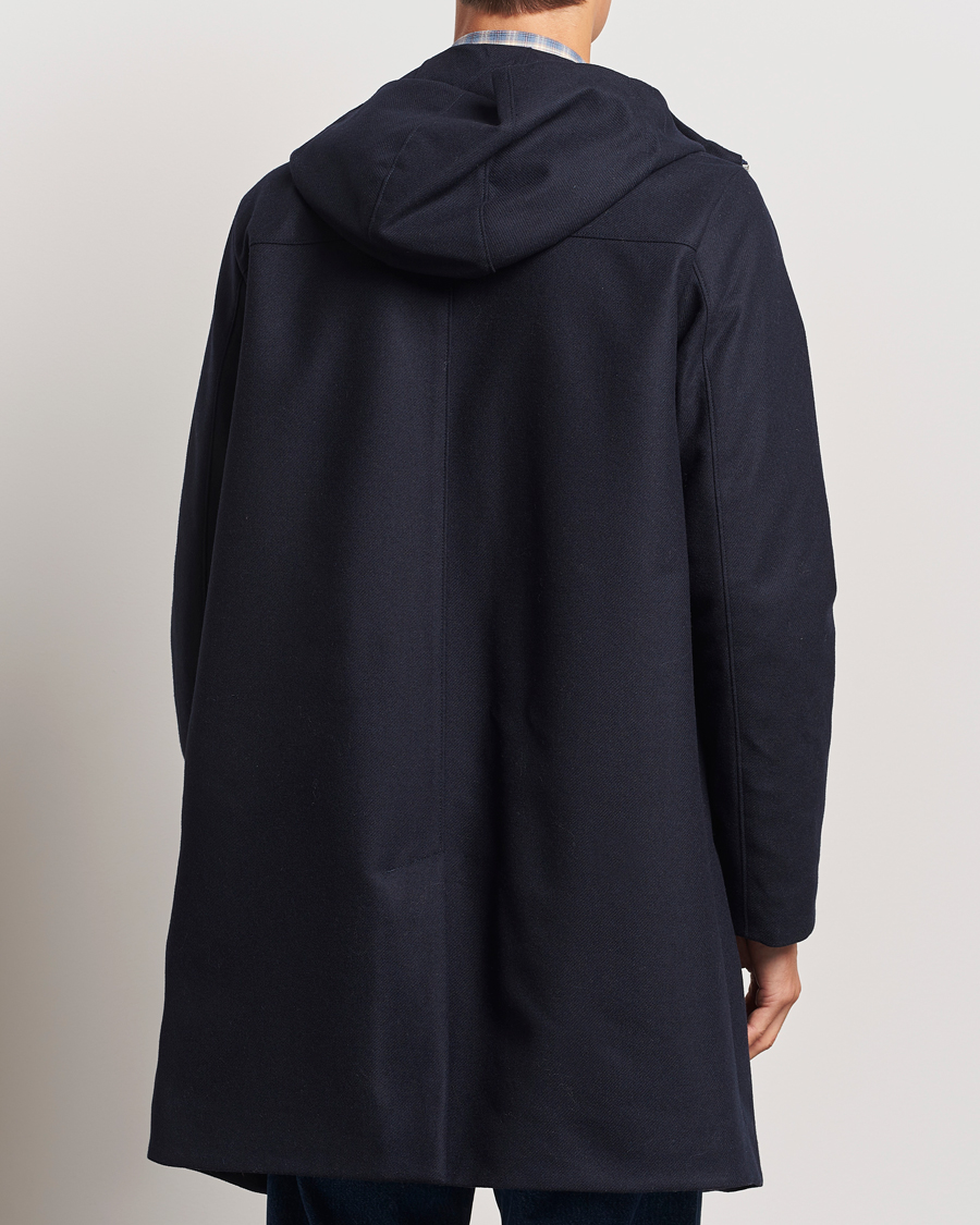 Heren | Jassen | NN07 | Knox Hooded Coat Navy Blue
