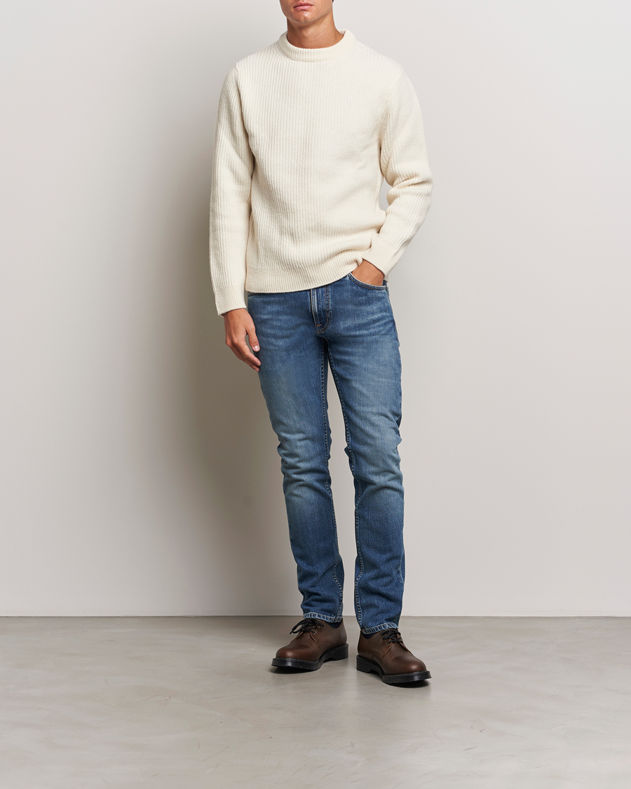Heren | Jeans | Nudie Jeans | Lean Dean Jeans Blue Delusion