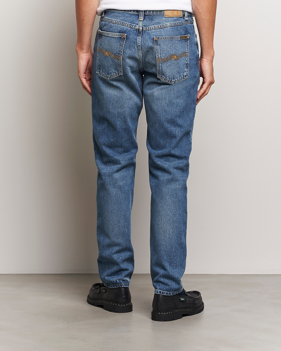 Heren | Jeans | Nudie Jeans | Steady Eddie II Jeans Blue Haze
