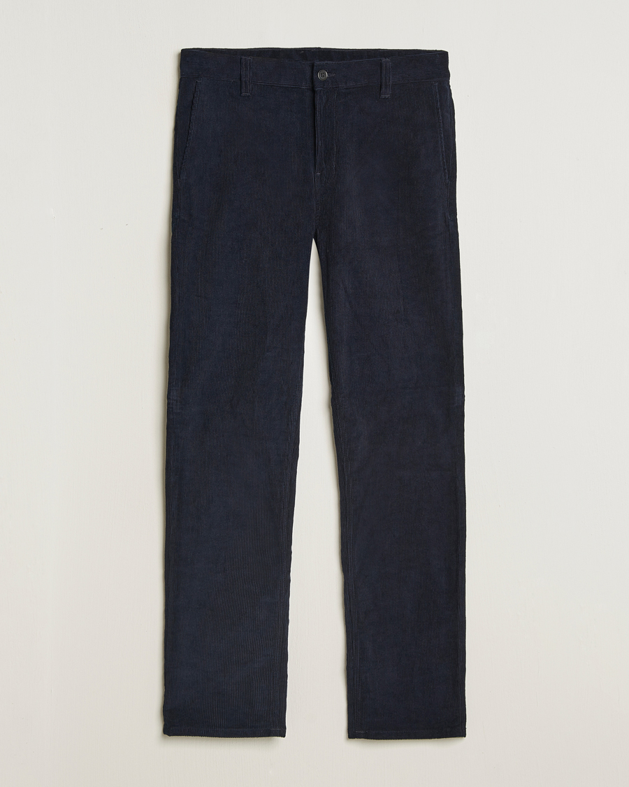 Heren | Broeken | Nudie Jeans | Easy Alvin Corduroy Pants Navy