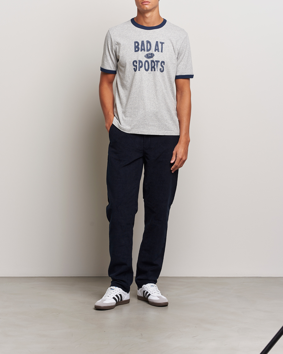 Heren | Broeken | Nudie Jeans | Easy Alvin Corduroy Pants Navy