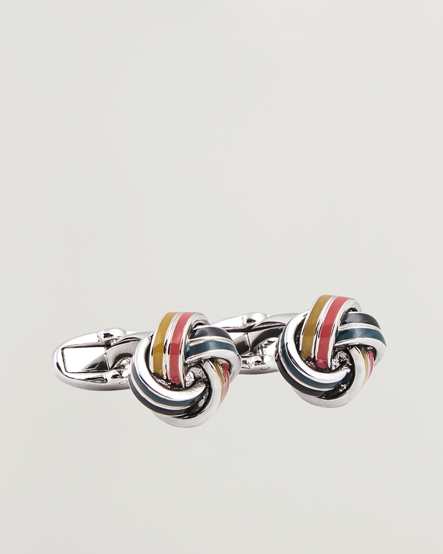Heren | Paul Smith Bright Knot Cufflink Multi | Paul Smith | Bright Knot Cufflink Multi
