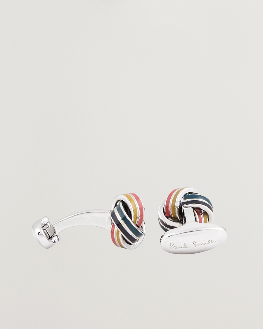 Heren | Paul Smith Bright Knot Cufflink Multi | Paul Smith | Bright Knot Cufflink Multi